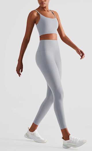 Esther 2 Piece Lycra High Performance Workout Set-Sets-91thelabel-Statement Wear Fashion Boutique, Women's Fashion and Accessories located in O'Fallon, MO