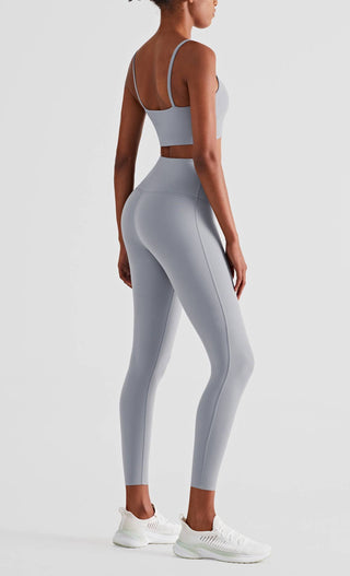 Esther 2 Piece Lycra High Performance Workout Set-Sets-91thelabel-Statement Wear Fashion Boutique, Women's Fashion and Accessories located in O'Fallon, MO