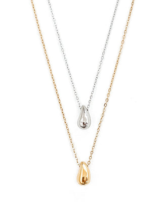 Florence Dainty Teardrop Necklace || Choose Color-Necklaces-Béljoy-Statement Wear Fashion Boutique, Women's Fashion and Accessories located in O'Fallon, MO