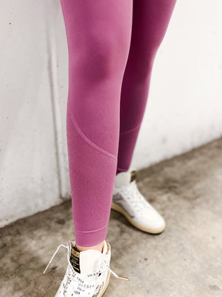 Get Moving Plum Leggings-Leggings-Nash Grey-Statement Wear Fashion Boutique, Women's Fashion and Accessories located in O'Fallon, MO