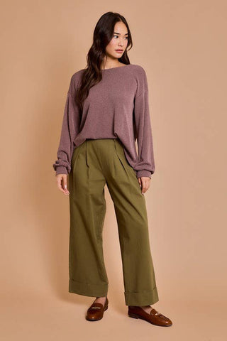 BACK TWIST DETAIL LONG SLEEVE TOP-Long Sleeves-GILLI-Statement Wear Fashion Boutique, Women's Fashion and Accessories located in O'Fallon, MO