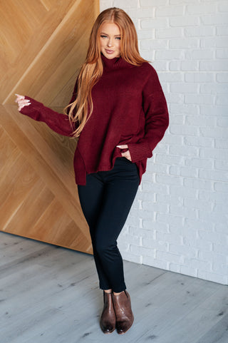 Envelop Me Turtleneck Sweater-Tops-Ave Shops-Statement Wear Fashion Boutique, Women's Fashion and Accessories located in O'Fallon, MO