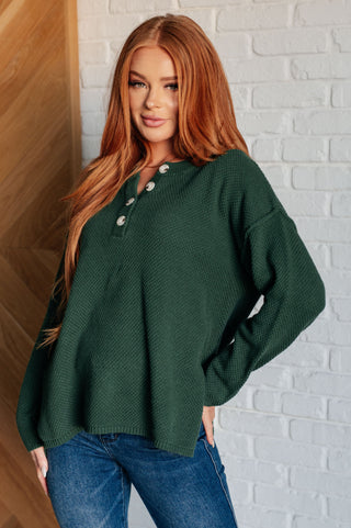 Good Afternoon Henley Sweater-Tops-Ave Shops-Statement Wear Fashion Boutique, Women's Fashion and Accessories located in O'Fallon, MO