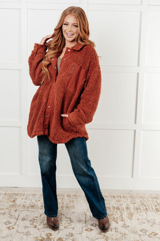 Growing Up Great Sherpa Jacket-Layers-Ave Shops-Statement Wear Fashion Boutique, Women's Fashion and Accessories located in O'Fallon, MO