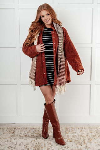 Growing Up Great Sherpa Jacket-Layers-Ave Shops-Statement Wear Fashion Boutique, Women's Fashion and Accessories located in O'Fallon, MO