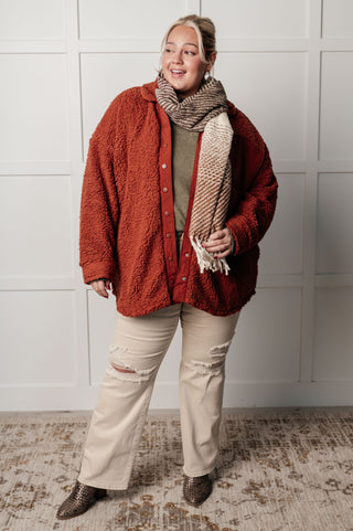 Growing Up Great Sherpa Jacket-Layers-Ave Shops-Statement Wear Fashion Boutique, Women's Fashion and Accessories located in O'Fallon, MO