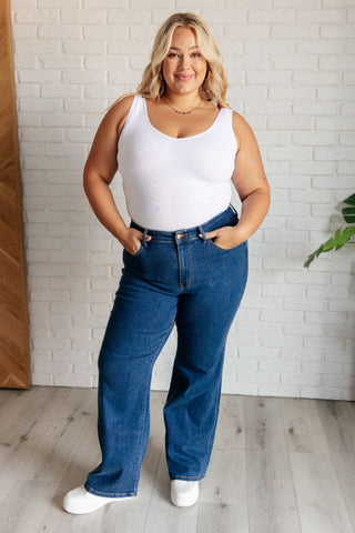 Hazel High Rise Vintage Wide Leg Jeans-Jeans-Ave Shops-Statement Wear Fashion Boutique, Women's Fashion and Accessories located in O'Fallon, MO