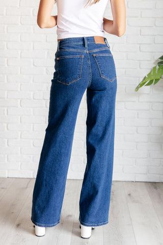 Hazel High Rise Vintage Wide Leg Jeans-Jeans-Ave Shops-Statement Wear Fashion Boutique, Women's Fashion and Accessories located in O'Fallon, MO