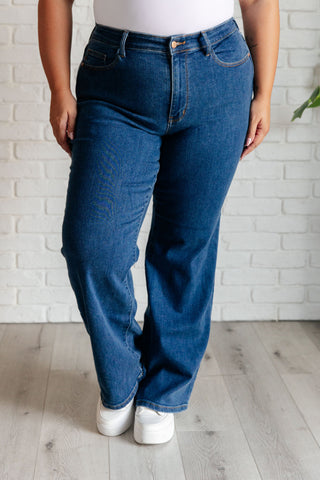 Hazel High Rise Vintage Wide Leg Jeans-Jeans-Ave Shops-Statement Wear Fashion Boutique, Women's Fashion and Accessories located in O'Fallon, MO