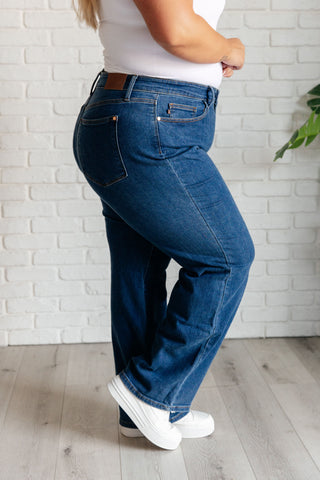 Hazel High Rise Vintage Wide Leg Jeans-Jeans-Ave Shops-Statement Wear Fashion Boutique, Women's Fashion and Accessories located in O'Fallon, MO