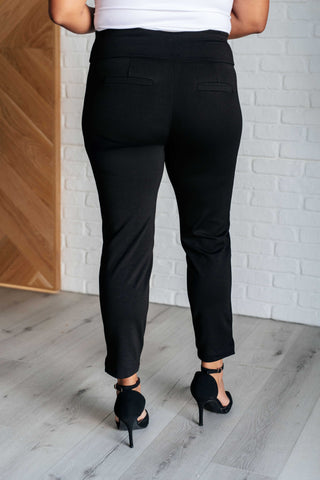 Magic Ankle Crop Skinny Pants in Black-Pants-Ave Shops-Statement Wear Fashion Boutique, Women's Fashion and Accessories located in O'Fallon, MO