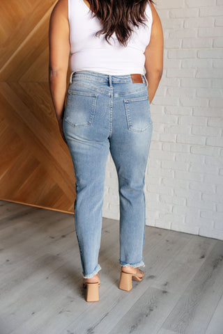 Susan High Rise Side Panel Detail Slim Jeans-Jeans-Ave Shops-Statement Wear Fashion Boutique, Women's Fashion and Accessories located in O'Fallon, MO