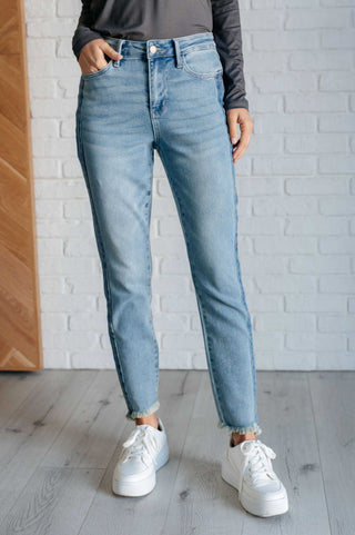 Susan High Rise Side Panel Detail Slim Jeans-Jeans-Ave Shops-Statement Wear Fashion Boutique, Women's Fashion and Accessories located in O'Fallon, MO