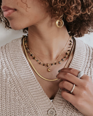 Florence Dainty Teardrop Necklace || Choose Color-Necklaces-Béljoy-Statement Wear Fashion Boutique, Women's Fashion and Accessories located in O'Fallon, MO