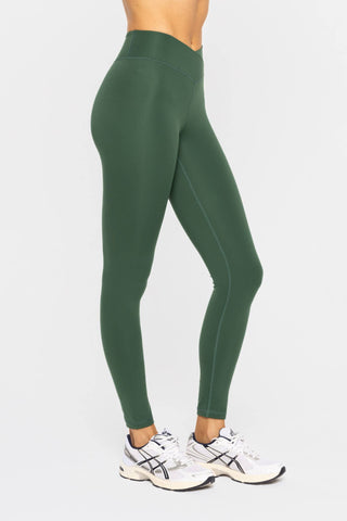 Venice Crossover Waist Leggings-Leggings-Mono B-Statement Wear Fashion Boutique, Women's Fashion and Accessories located in O'Fallon, MO