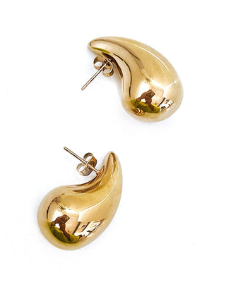 Willie Water Drop Earrings in Gold or Silver-Earrings-Béljoy-Statement Wear Fashion Boutique, Women's Fashion and Accessories located in O'Fallon, MO